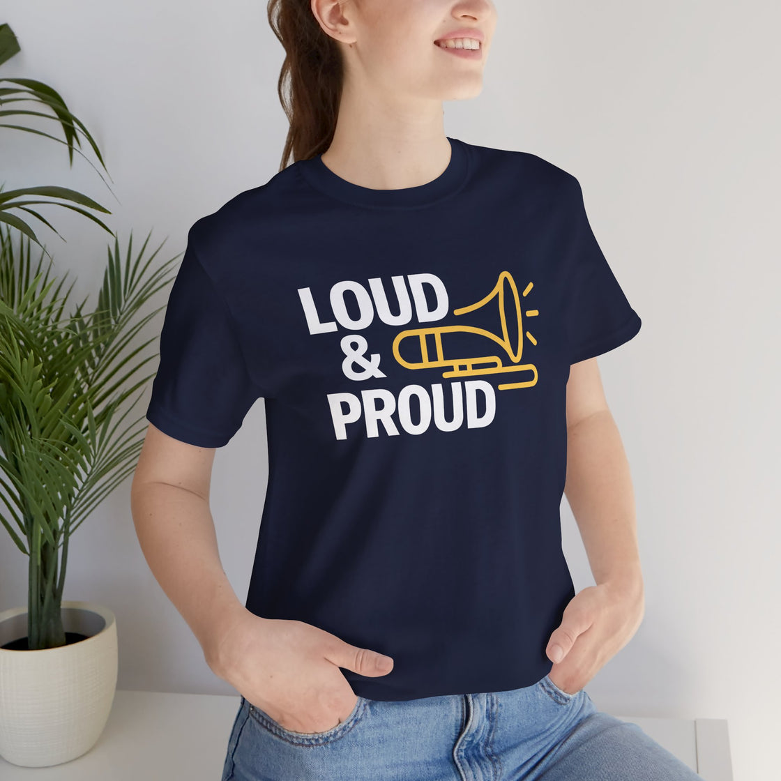 "LOUD & PROUD" Unisex T-Shirt – For Those Who Dare to Stand Out!