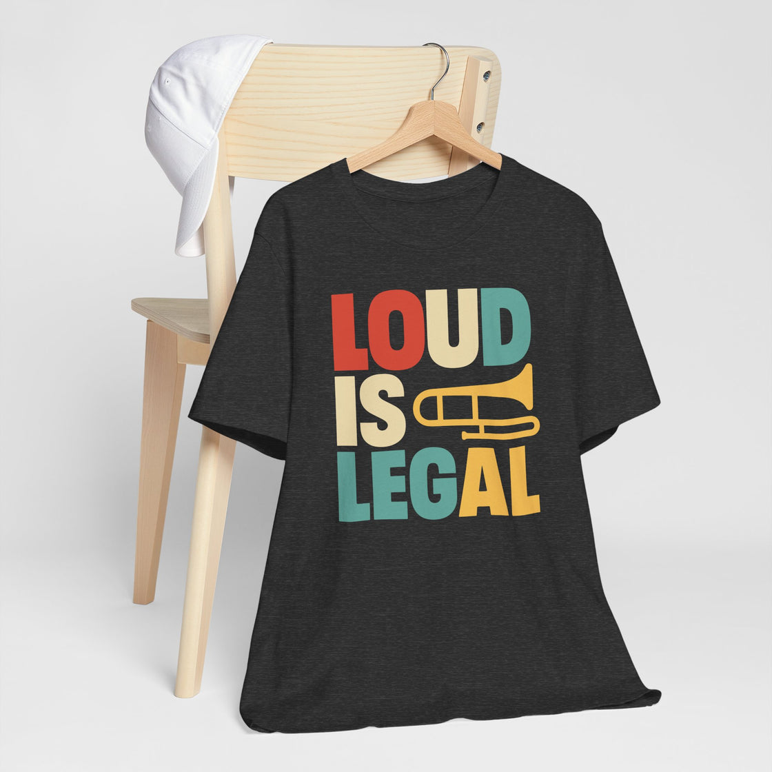 "LOUD IS LEGAL" Unisex T-Shirt – For Those Who Own Their Volume!