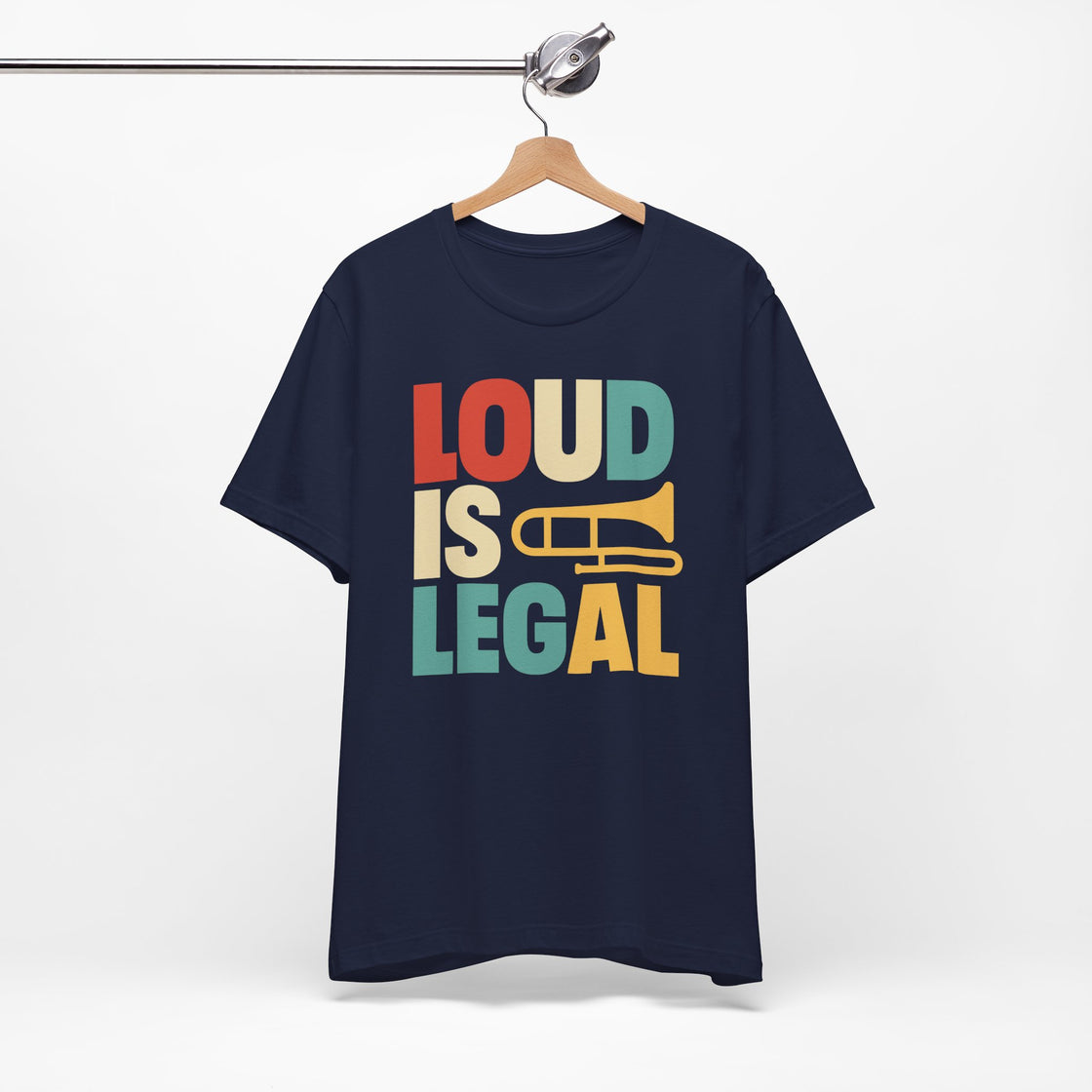 "LOUD IS LEGAL" Unisex T-Shirt – For Those Who Own Their Volume!