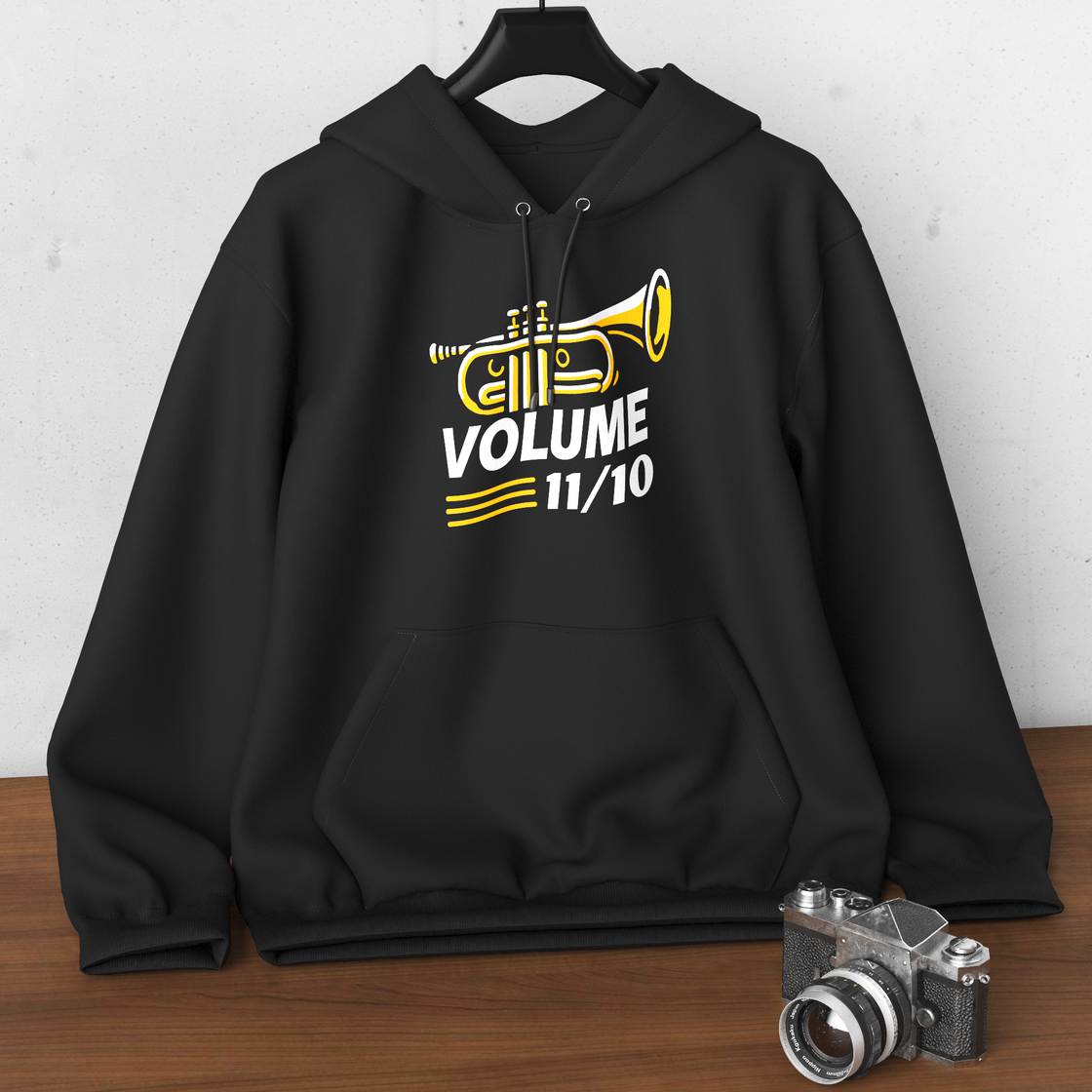 Trumpet Volume 11/10 Hooded Sweatshirt