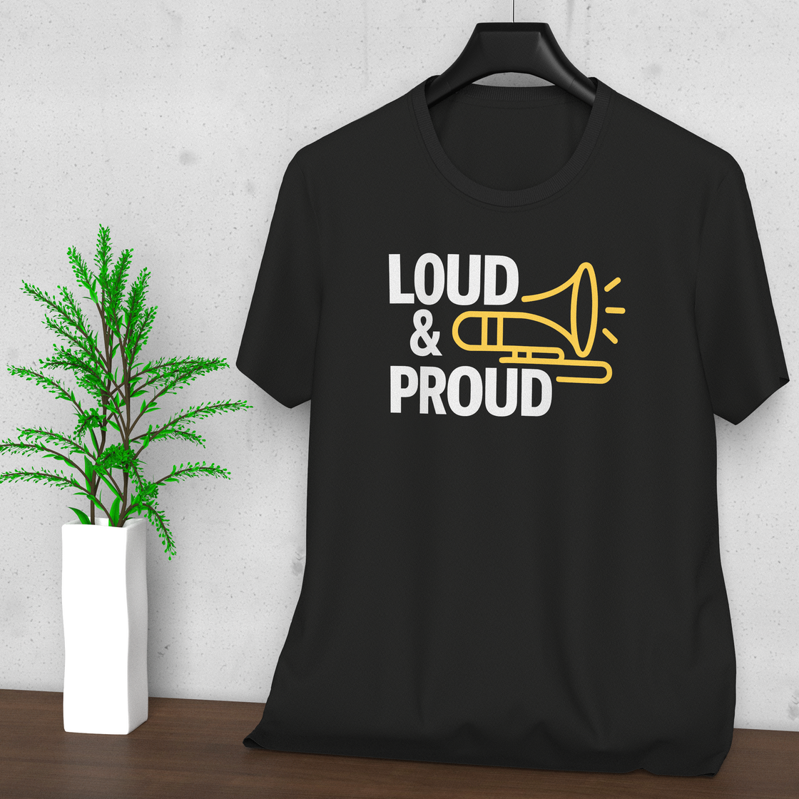 "LOUD & PROUD" Unisex T-Shirt – For Those Who Dare to Stand Out!